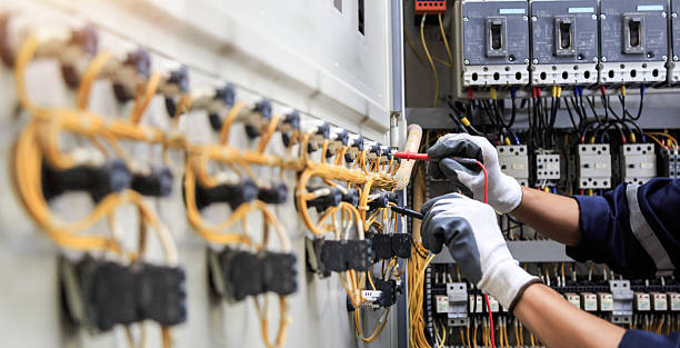Professional Electrician technician working in Smithfield, UT